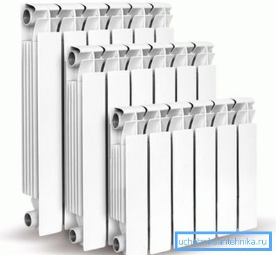 Aluminijski presekni radiatorji. Aluminijski presekni radiatorji.
