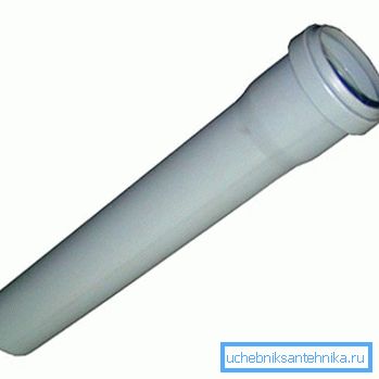 Neretna tlačna plastična kanalizacijska cev 75 mm (polipropilen)