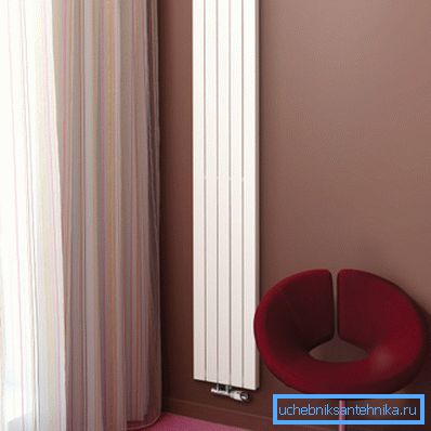 Bimetalni navpični radiator