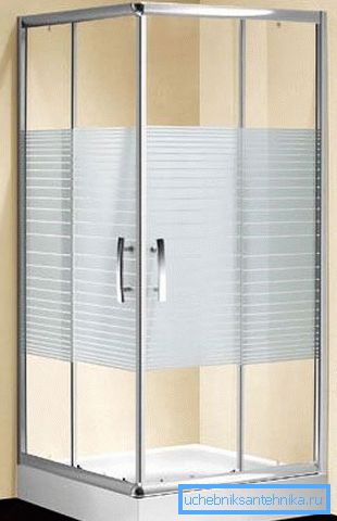 Prikazani kotični kotiček z nizkim pladnjem 90x90 mm. Prikazani kotični kotiček z nizkim pladnjem 90x90 mm.