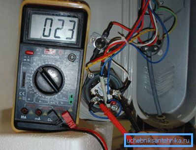 Diagnostika TENA z ohmmetrom. Diagnostika TENA z ohmmetrom.