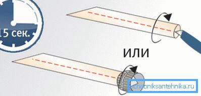 Za kakovostno povezavo morate pravilno ravnati s koncema Za kakovostno povezavo morate pravilno ravnati s koncema