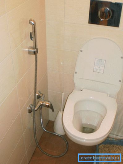 Za sanitacijo je smiselno namestiti posebno napravo.