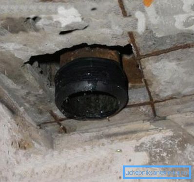 Za zmanjšanje hrupa lahko pustite pajka iz litega železa v strop