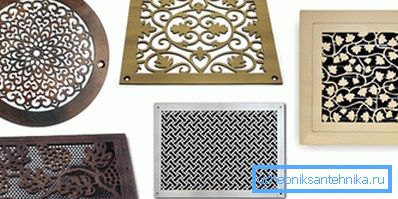 Vzorci estetskih prezračevalnih vzorcev