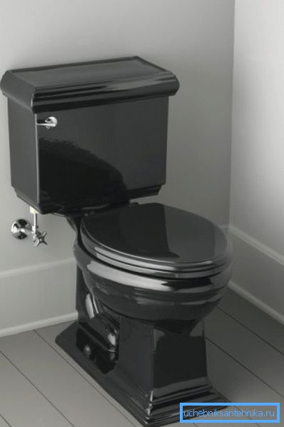 Foto črni WC Foto črni WC