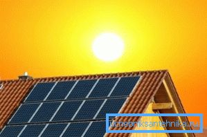 Sončev sistem ne more pokriti celotne potrebe hiše za toplotno energijo.