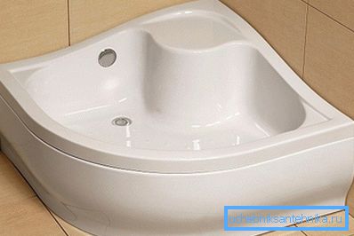 Deep shower pladenj s sedežem Deep shower pladenj s sedežem