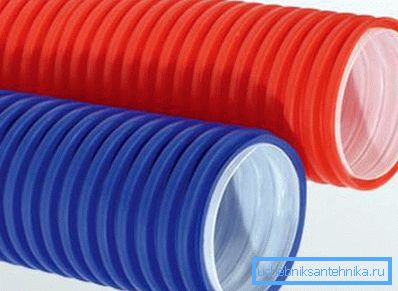 Valovite zaščitne cevi PND / PVD (dvojna plast) Valovite zaščitne cevi PND / PVD (dvojna plast)