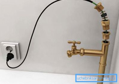 Grelni kabel je učinkovit sistem za zagotavljanje delovanja cevovoda pozimi Grelni kabel je učinkovit sistem za zagotavljanje delovanja cevovoda pozimi