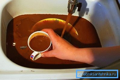 Včasih se vodna črpalka šokira