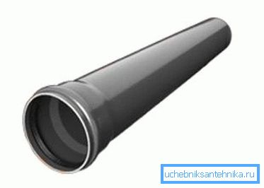 PP F110 zvončasta cev z gumijastim tesnilom PP F110 zvončasta cev z gumijastim tesnilom
