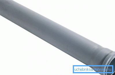 Kanalizirana cev 40 PP z zvoncem: premer 40 mm, dolžina 500 mm