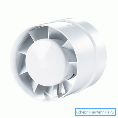 Ventilator kanala Ventilator 100 VKO Turbo. Poraba energije - 16 vatov. Ventilator kanala Ventilator 100 VKO Turbo. Poraba energije - 16 vatov.