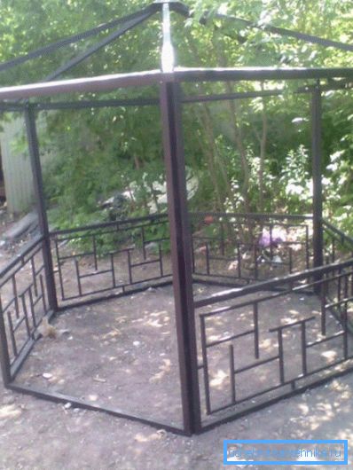 Arbor okvir iz cevi, ki se razrežejo