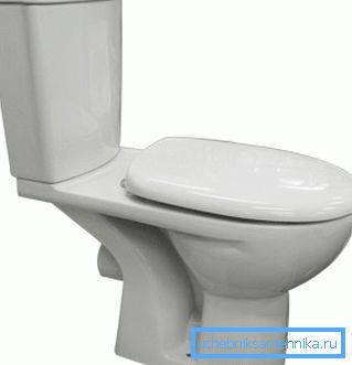 Klasična zasnova s ​​kolenom in cisterno ne bo delovala