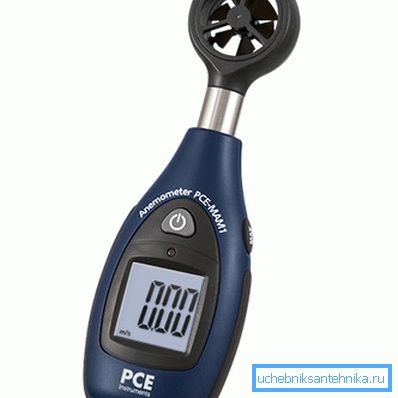 Kompaktni anemometer za stanovanjsko uporabo