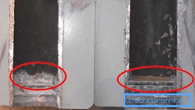 Korozija aluminijastega hladilnika pod vplivom alkalij Korozija aluminijastega hladilnika pod vplivom alkalij