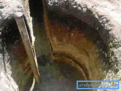 Ditch namestiti keson Ditch namestiti keson