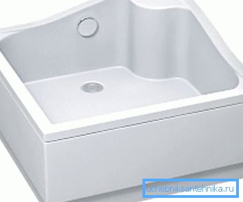 Square pladenj za tuš 90x90 cm s spodnjim ventilom Square pladenj za tuš 90x90 cm s spodnjim ventilom