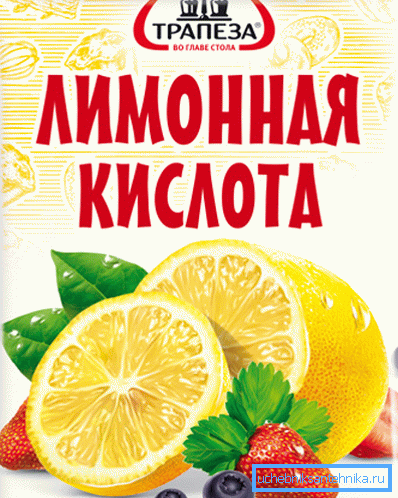 Citronska kislina - časovno preizkušeno orodje