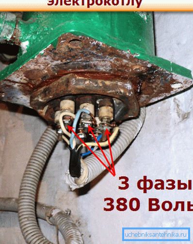 Zmogljiv kotel ni mogoče priključiti na običajne napeljave.