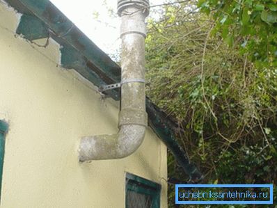 V foto - azbestnem cementnem dimniku V foto - azbestnem cementnem dimniku