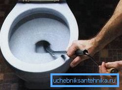 Pri čiščenju foto-kabla