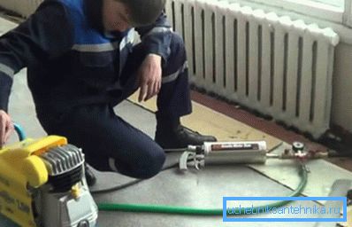 V foto-hidropnevmatičnem zorenju ogrevalnega kroga