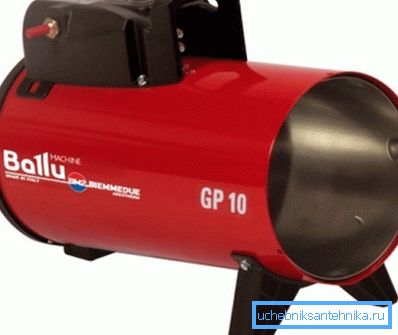 Na fotografiji - mobilni toplotni generator