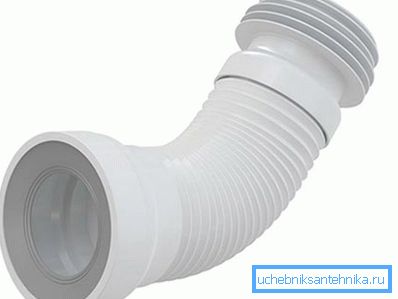 Na foto - plastični valoviti vodovodni rokav