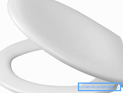 Na foto - plastični WC sedež Na foto - plastični WC sedež
