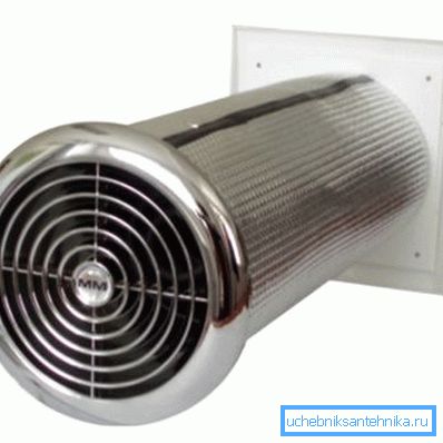 Na fotografiji - vhodni ventilator