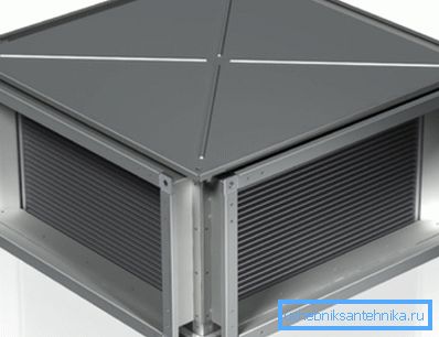 Na fotografiji se toplotni izmenjevalec uporablja v klimatski opremi v zaščitnem ohišju Na fotografiji se toplotni izmenjevalec uporablja v klimatski opremi v zaščitnem ohišju