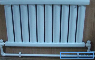 V foto - vakuumskem radiatorju V foto - vakuumskem radiatorju