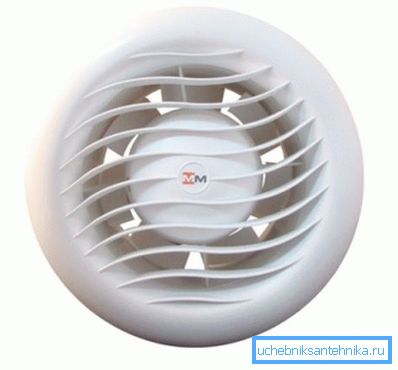 V foto ventilatorju za izpiranje