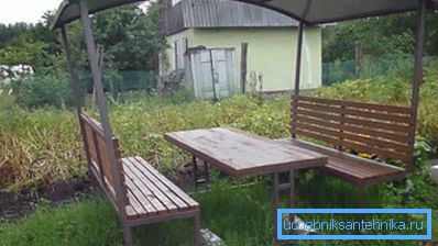 Majhna teža profilne cevi 40x40x2 omogoča nekatere strukture, narejene od njega, da bi naredili brez temeljev. Majhna teža profilne cevi 40x40x2 omogoča nekatere strukture, narejene od njega, da bi naredili brez temeljev.