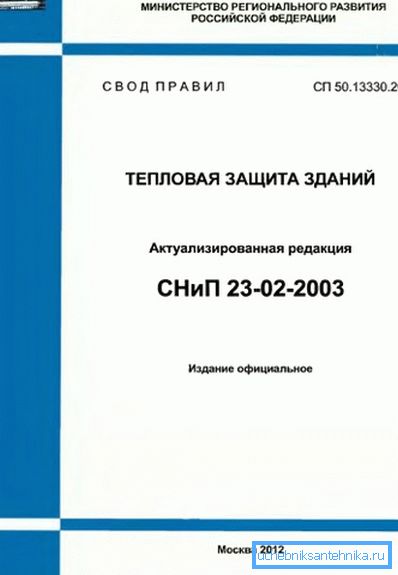 Regulatorni dokument vsebuje zahteve za izolacijo.