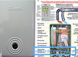 Splošni pogled in zasnova 12 kw stenskega plinskega kotla. Splošni pogled in zasnova 12 kw stenskega plinskega kotla.
