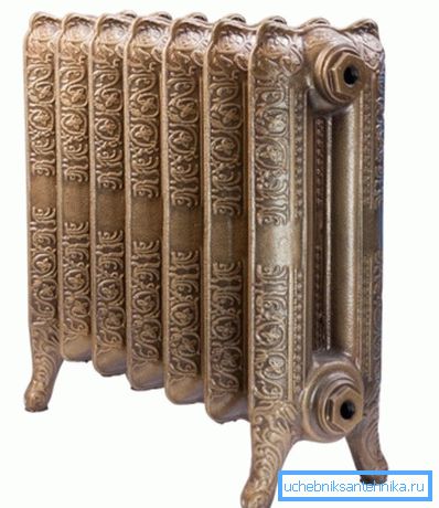 Iz takšnih radiatorjev piha razkošje