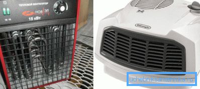 Električno ogrevanje garaže z ventilatorskimi grelci Električno ogrevanje garaže z ventilatorskimi grelci