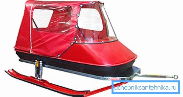 Potniška sani za snežne avtomobile Potniška sani za snežne avtomobile