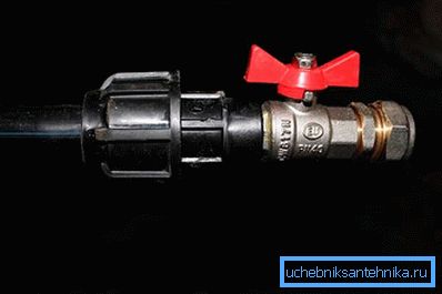 2779 Adapter iz PP cevi na žerjav
