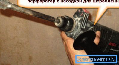 Perforator z želeno šobo Perforator z želeno šobo