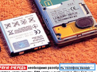 Prva stvar je sušenje telefona Prva stvar je sušenje telefona