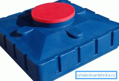Plastična posoda za zunanji tuš Plastična posoda za zunanji tuš