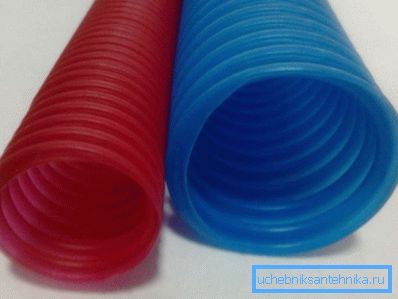 Plastična valovita cev za ogrevanje Plastična valovita cev za ogrevanje