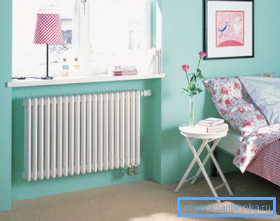 Okusen radiator bo organsko dopolnjeval notranjost.
