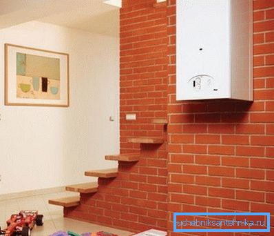 Primer lokacije električnega kotla. Primer lokacije električnega kotla.