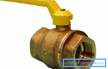 Krogelni ventil s krogelnim ventilom. Brass Krogelni ventil s krogelnim ventilom. Brass